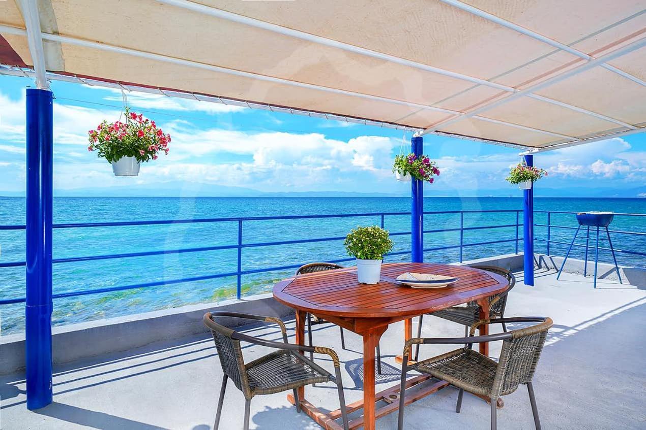 Avgoustos Beach House Skala Kallirakhis Bagian luar foto