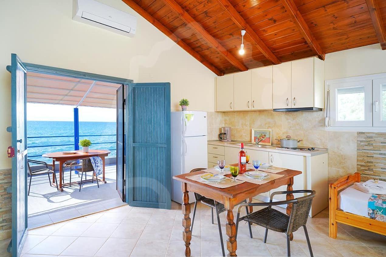 Avgoustos Beach House Skala Kallirakhis Bagian luar foto